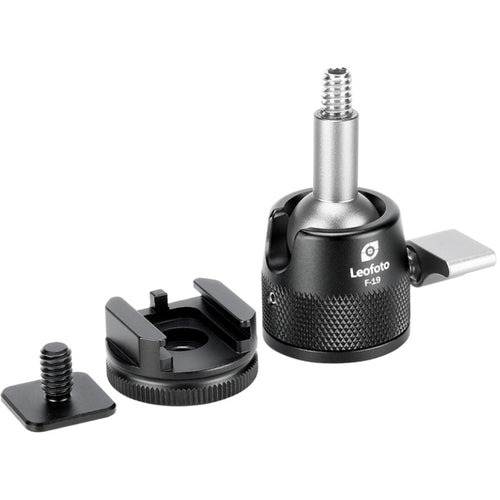 Leofoto F-19 19mm Cold Shoe or 1/4