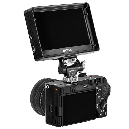 Leofoto FM-04 Monitor Mount with Cold Shoe Mount