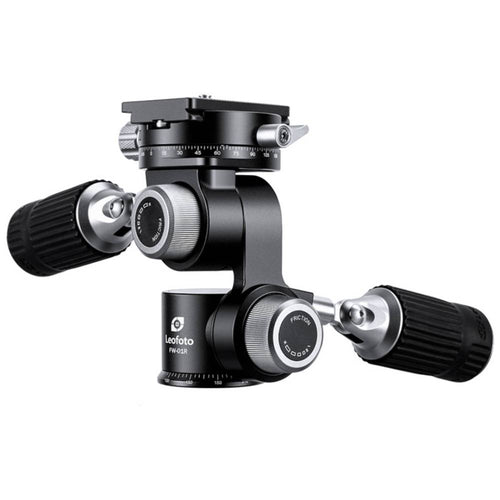 Leofoto FW-01R Pan and Tilt Head with RH-2L Panning Clamp and NP-60 Plate