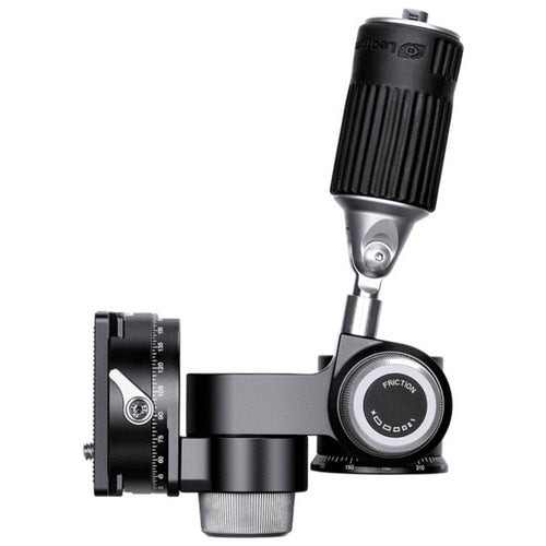 Leofoto FW-01R Pan and Tilt Head with RH-2L Panning Clamp and NP-60 Plate