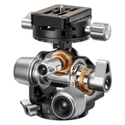 Leofoto G3 50mm 3-Axis Geared Head with BPL-50N Plate