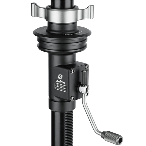 Leofoto GC-404C Geared Center Column for Tripod with 100mm Bowl Adapter