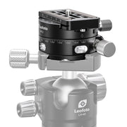 Leofoto GR-2 60mm Geared Panning Clamp with QP-70N Plate