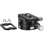Leofoto GR-2 60mm Geared Panning Clamp with QP-70N Plate