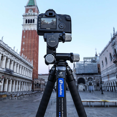 Leofoto GW-01 Pan and Tilt 3 Way Geared Head