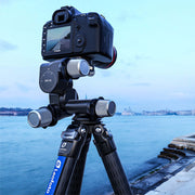 Leofoto GW-01 Pan and Tilt 3 Way Geared Head