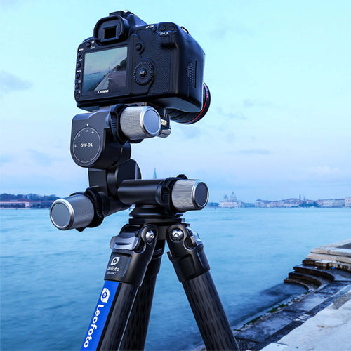 Leofoto GW-01 Pan and Tilt 3 Way Geared Head
