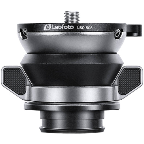 Leofoto LBQ-50S Black 55mm Levelling Base for LQ-284 and LG-284 Tripods