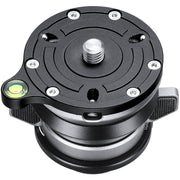 Leofoto LBQ-50S Black 55mm Levelling Base for LQ-284 and LG-284 Tripods