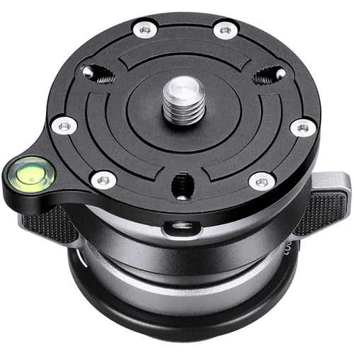 Leofoto LBQ-50S Black 55mm Levelling Base for LQ-284 and LG-284 Tripods