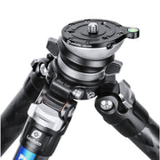 Leofoto LBQ-50S Black 55mm Levelling Base for LQ-284 and LG-284 Tripods
