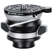 Leofoto LBQ-60S Black 61mm Levelling Base for LQ-324, LQ-365 and LG-324