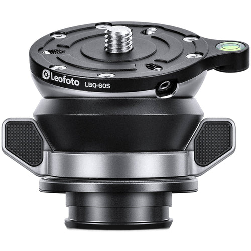 Leofoto LBQ-60S Black 61mm Levelling Base for LQ-324, LQ-365 and LG-324