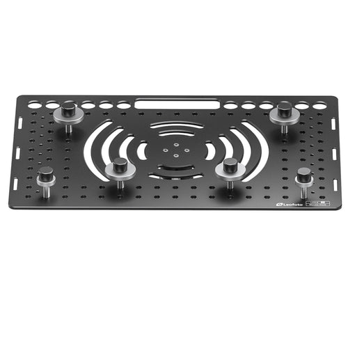 Leofoto LCH-3 Laptop Tray with Arca Base & 1/4, 3/8 Thread Spigot