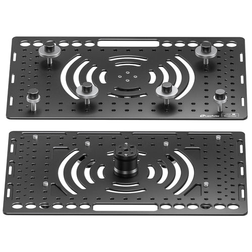 Leofoto LCH-3 Laptop Tray with Arca Base & 1/4, 3/8 Thread Spigot