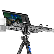 Leofoto LCH-3 Laptop Tray with Arca Base & 1/4, 3/8 Thread Spigot