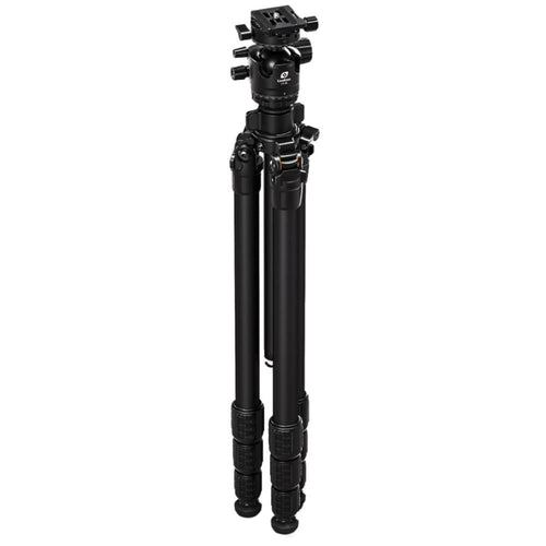 Leofoto LG-284C Black 4 Section Water Resistant Carbon Fibre Tripod with LH-36R Ball Head