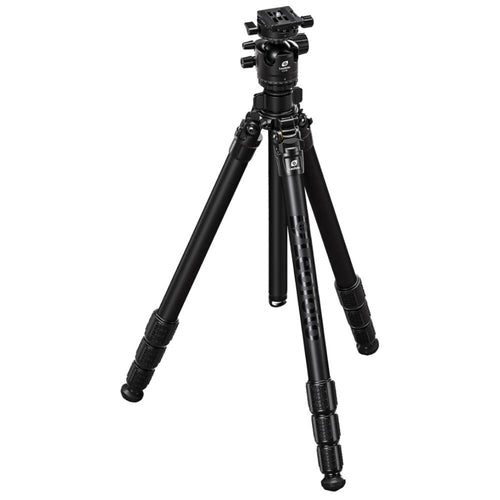 Leofoto LG-284C Black 4 Section Water Resistant Carbon Fibre Tripod with LH-36R Ball Head
