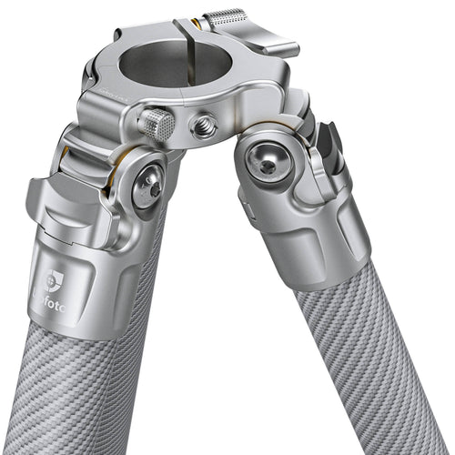 Leofoto LG-284C Silver 4 Section Water Resistant Carbon Fibre Tripod with LH-36R Ball Head