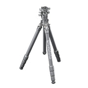 Leofoto LG-284C Silver 4 Section Water Resistant Carbon Fibre Tripod with LH-36R Ball Head