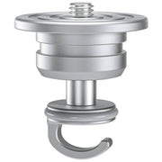 Leofoto LG-324C Silver 4 Section Water Resistant Carbon Fibre Tripod with LH-40R Ball Head
