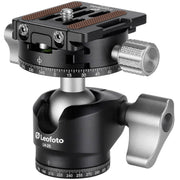 Leofoto LH-25R 25mm Low Profile Ball Head with Panning Clamp and NP-50 Plate