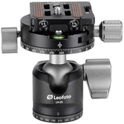 Leofoto LH-25R 25mm Low Profile Ball Head with Panning Clamp and NP-50 Plate