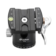 Leofoto LH-30LR 30mm Low Profile Ball Head with LR-50 Quick Release Lever Clamp and NP-50 Plate