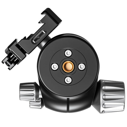 Leofoto LH-55LSC Lever-Release Hybrid Clamp Ball Head