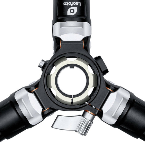 Leofoto LO-224C MR.O Series 4 Section Levelling Centre Column Carbon Fibre Tripod