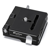 Leofoto LO-224C MR.O Series 4 Section Levelling Centre Column Carbon Fibre Tripod with BV-1R Video Head and BVL-01 Conversion Plate