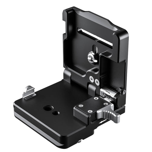 Leofoto LO-224C MR.O Series 4 Section Levelling Centre Column Carbon Fibre Tripod with BV-1R Video Head and BVL-01 Conversion Plate