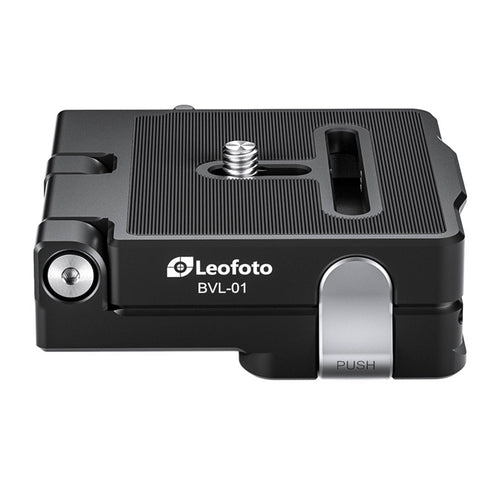 Leofoto LO-224C MR.O Series 4 Section Levelling Centre Column Carbon Fibre Tripod with BV-1R Video Head and BVL-01 Conversion Plate