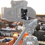 Leofoto LO-224C MR.O Series 4 Section Levelling Centre Column Carbon Fibre Tripod with BV-1R Video Head and BVL-01 Conversion Plate
