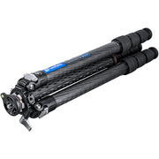 Leofoto LO-324C MR.O Series 4 Section Levelling Centre Column Carbon Fibre Tripod