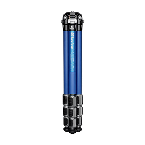 Leofoto LP-324C Poseidon Series 4 Section Water Resistant Carbon Fibre Tripod with Blue LH-40LR Ball Head
