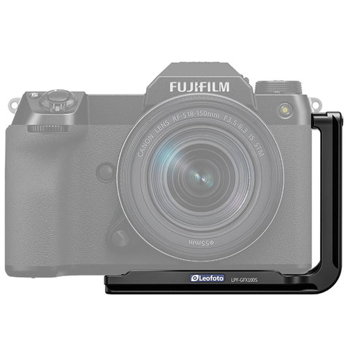 Leofoto LPF-GFX-100S L-Bracket for Fujifilm GFX-100S, 50SII, 100SII