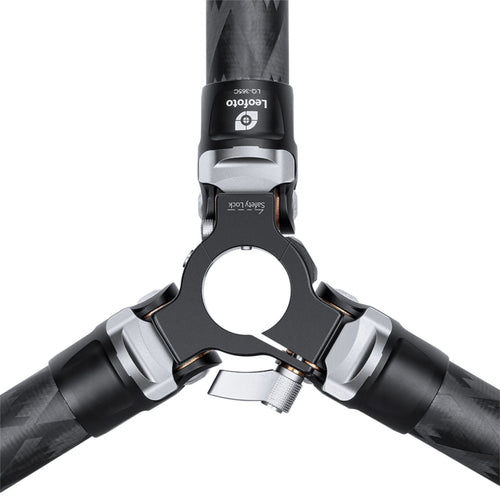 Leofoto LQ-365C Mr.Q Series 5 Section Carbon Fibre Tripod with LH-47LR (Lever Release) Ball Head