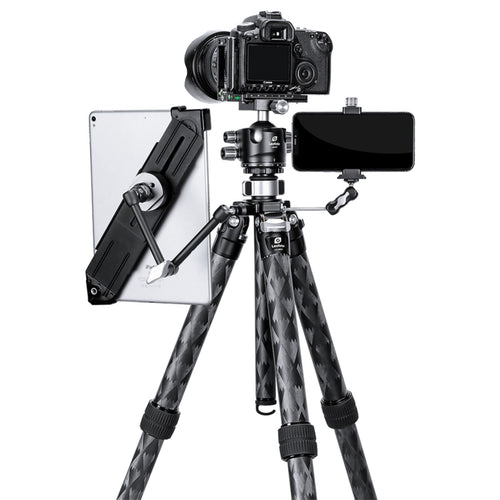 Leofoto LQ-365C Mr.Q Series 5 Section Carbon Fibre Tripod with LH-47LR (Lever Release) Ball Head