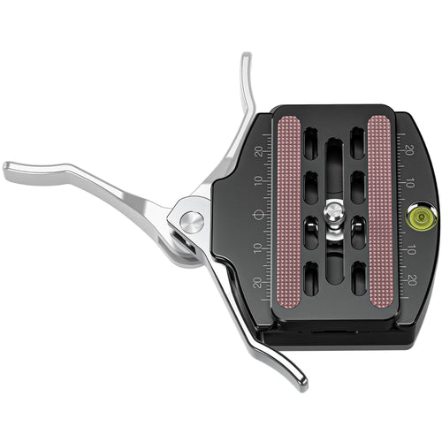 Leofoto LR-70 70mm Quick Release Lever Clamp with QP-70N Plate