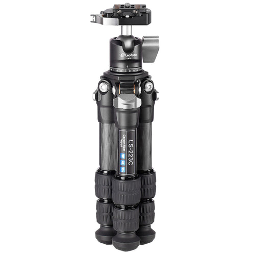 Leofoto LS-223C Ranger Series 3 Section Carbon Fibre Tripod with LH-25LR Ball Head