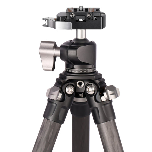 Leofoto LS-225C Ranger Series 5 Section Carbon Fibre Tripod with LH-25LR Ball Head