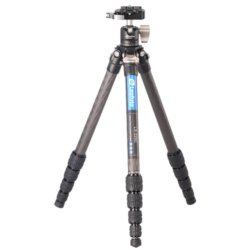 Leofoto LS-225C Ranger Series 5 Section Carbon Fibre Tripod with LH-25LR Ball Head