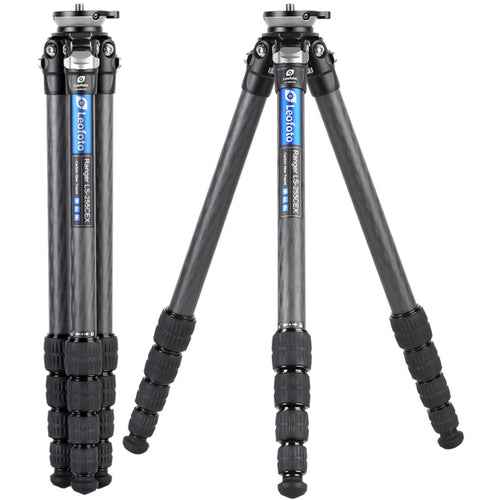 Leofoto LS-255CEX Ranger Levelling Base Series 5 Section Carbon Fibre Tripod