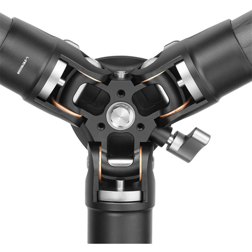 Leofoto LS-255CEX Ranger Levelling Base Series 5 Section Carbon Fibre Tripod