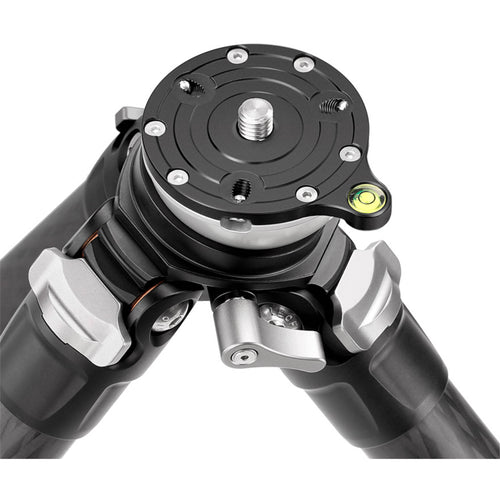 Leofoto LS-255CEX Ranger Levelling Base Series 5 Section Carbon Fibre Tripod