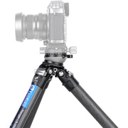 Leofoto LS-255CEX Ranger Levelling Base Series 5 Section Carbon Fibre Tripod