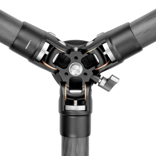 Leofoto LS-324CEX Ranger Levelling Base Series 4 Section Carbon Fibre Tripod