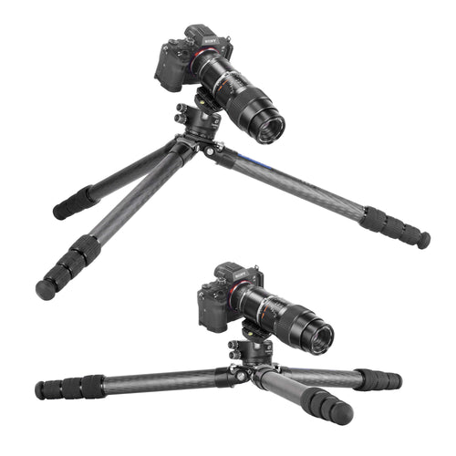 Leofoto LS-324C Ranger Series 4 Section Carbon Fibre Tripod with LH-40LR Ball Head