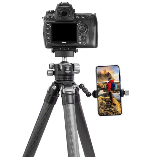 Leofoto LS-324C Ranger Series 4 Section Carbon Fibre Tripod with LH-40LR Ball Head